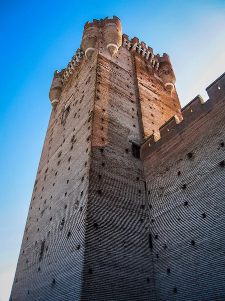 Castle de Mota in Medina del Campo, Valladolid, Spain — 图库照片