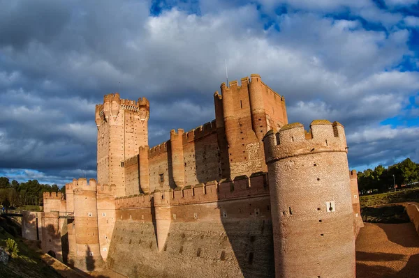 Castle de Mota in Medina del Campo, Valladolid, Spain — Stockfoto