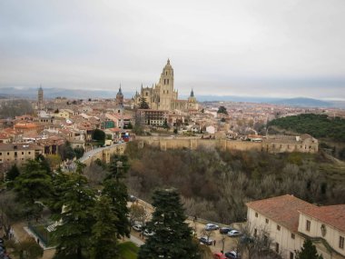Katedral Segovia, castilla y leon, İspanya