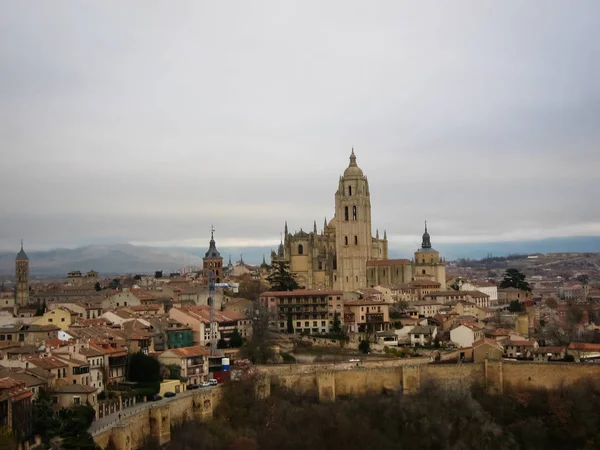 Katedrális segovia, castilla y leon, Spanyolország — Stock Fotó