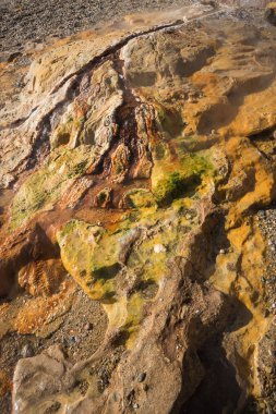 Loutro Edipsou, EVIA, gr plajda doğal termal şelaleler