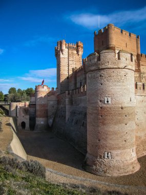 Castle de Mota in Medina del Campo, Valladolid, Spain