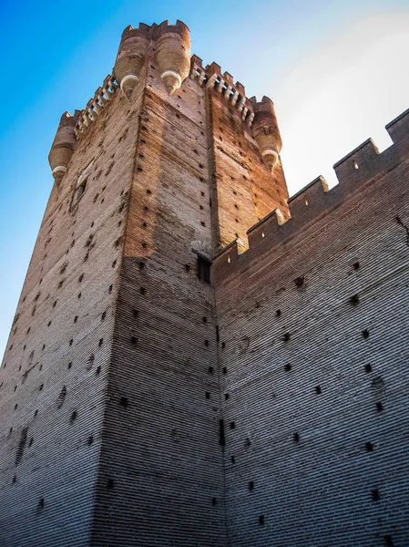 Castle de Mota in Medina del Campo, Valladolid, Spain — Stockfoto