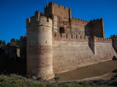 Castle de Mota in Medina del Campo, Valladolid, Spain