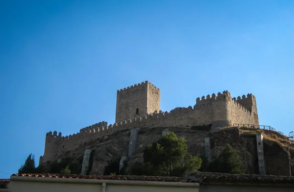 Almansa κάστρο, Καστίλλη Λα Μάντσα, Ισπανία — Φωτογραφία Αρχείου