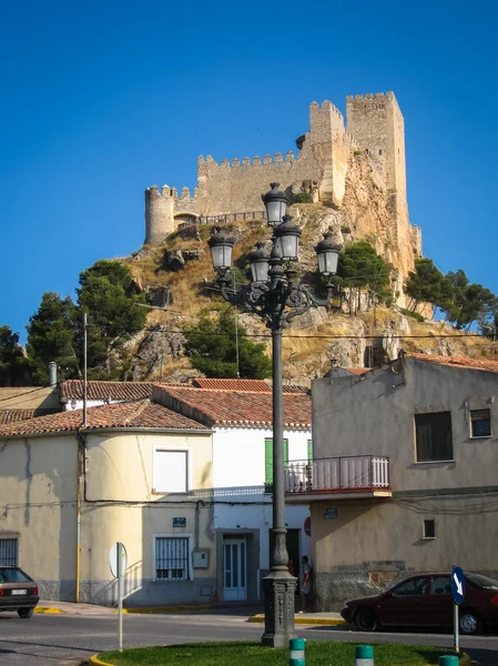 Almansa Kalesi, Castilla la Mancha, İspanya — Stok fotoğraf