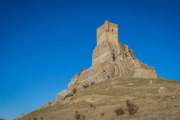 Atiensa castle, Castilla la Mancha, Spain — 图库照片