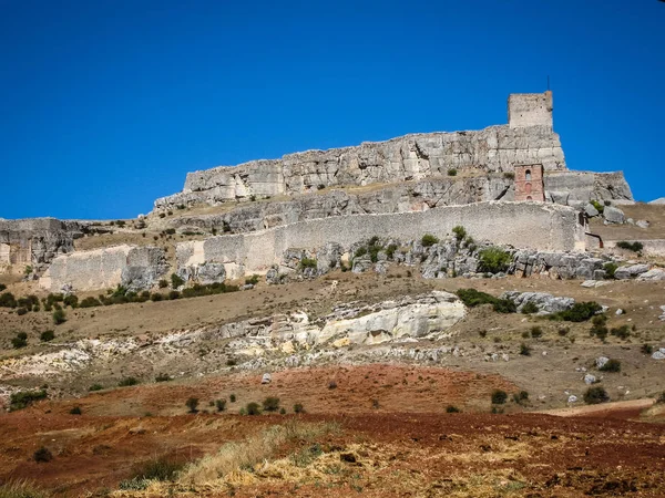 Atiensa castle, Castilla la Mancha, Spain — Stock Photo, Image