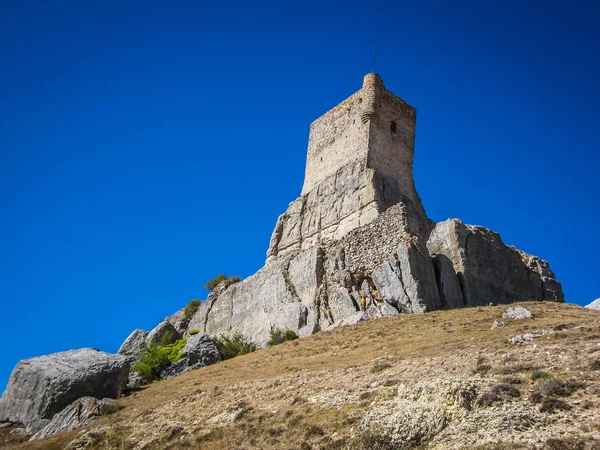 Castillo de Atiensa, Castilla la Mancha, España — Foto de Stock