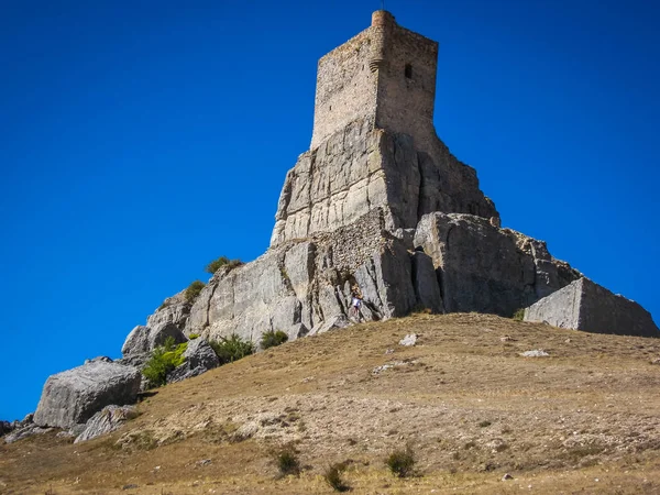 Atiensa castle, Castilla la Mancha, Spain — Stock Fotó