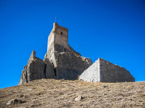 Atiensa castle, Castilla la Mancha, Spain — ストック写真