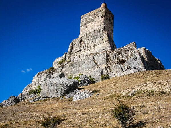 Atiensa castle, Castilla la Mancha, Spain