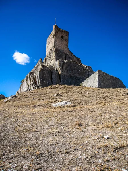 Atiensa castle, Castilla la Mancha, Spain — Stockfoto