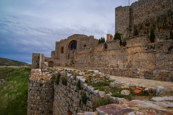 Ruinas del Castillo de Nueva Calatrava cerca de Ciudad Real, España —  Fotos de Stock