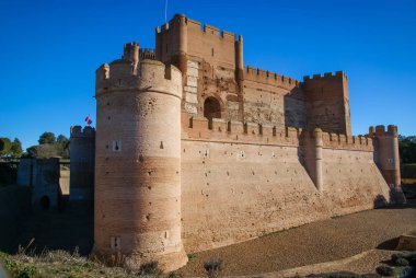 Castle de Mota in Medina del Campo, Valladolid, Spain
