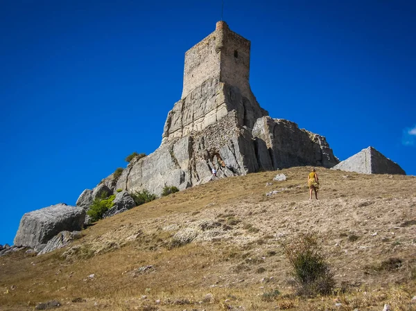 Castillo de Atiensa, Castilla la Mancha, España —  Fotos de Stock