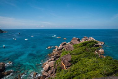 Tayland Similan Adaları, deniz manzarası