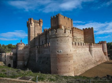 Castle de Mota in Medina del Campo, Valladolid, Spain