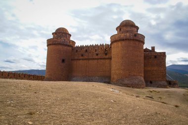 Castle Lacalaora, Granada, Endülüs, İspanya