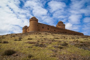 Castle Lacalaora, Granada, Endülüs, İspanya