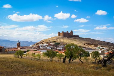 Castle Lacalaora, Granada, Endülüs, İspanya