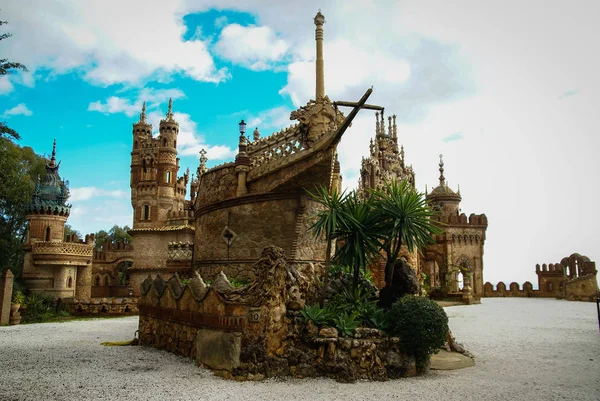 Château de Colomares, Benalmadena, Andalousie, Espagne — Photo
