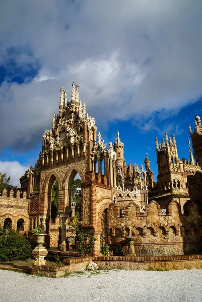 Colomares castle, Benalmadena, Andalusia, Spain — Stock Photo, Image