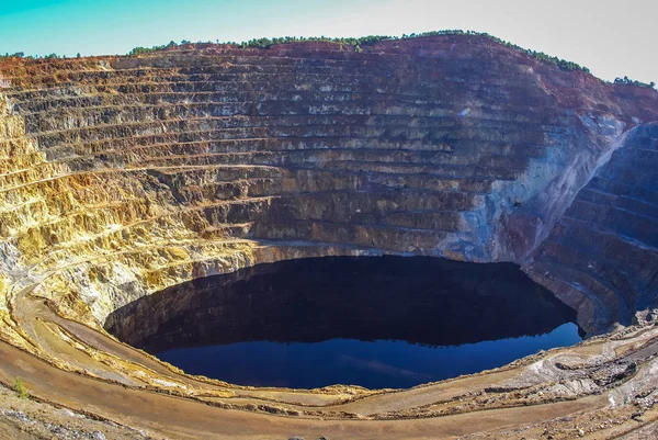 Red river mines (Minas del rio Tinto) — Stock Photo, Image