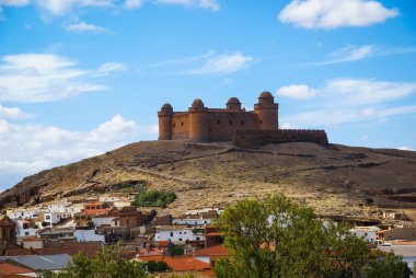 Castle Lacalaora, Granada, Endülüs, İspanya