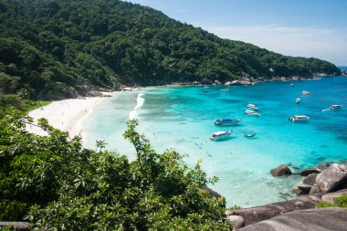 Tekneler ve yatlar, Similan Islands, Tayland Körfezi '