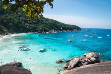 Tekneler ve yatlar, Similan Islands, Tayland Körfezi '