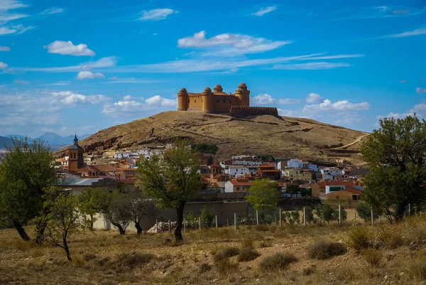 Castle Lacalaora, Granada, Endülüs, İspanya — Stok fotoğraf