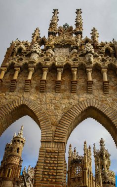 Colomares Kalesi, Benalmadena, Endülüs, İspanya