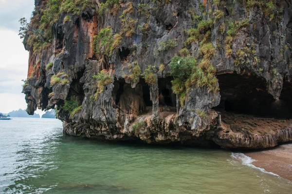 Isola James Bond, Prang Na in Thailandia — Foto Stock