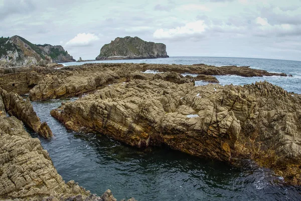 Beautiful La Franca beach in  Cantabria, Spain — Stock Photo, Image