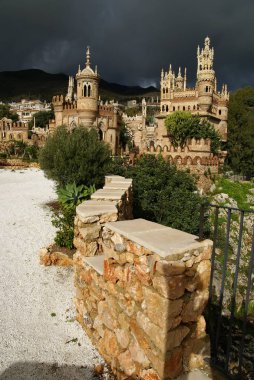 Colomares Kalesi, Benalmadena, Endülüs, İspanya
