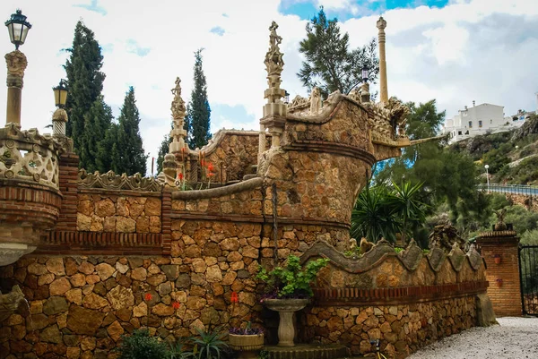 Colomares castle, Benalmadena, Andalusia, Spain — Stock Photo, Image