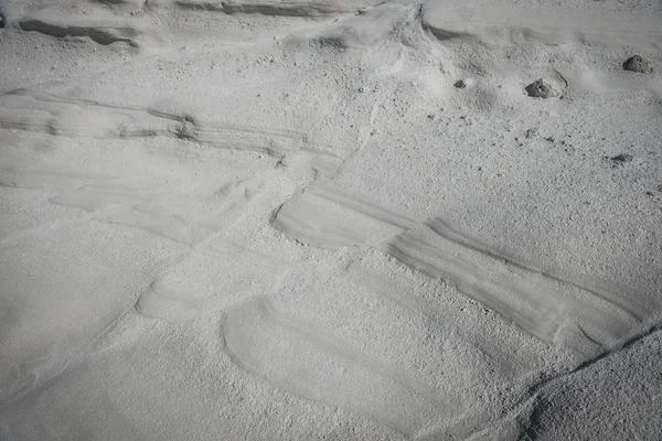 Moonscape beach Sarakiniko, Milos, Grécia — Fotografia de Stock