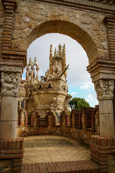 Colomares castle, Benalmadena, Andalusia, Spain — Stock Photo, Image