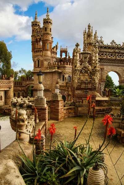 Colomares castle, Benalmadena, Andalusia, Spain — Stock Photo, Image