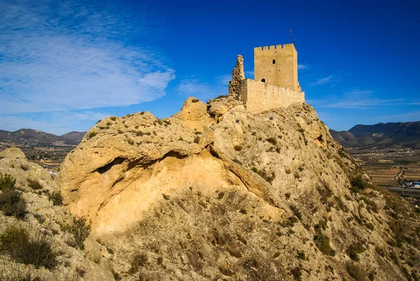 Hermoso castillo medieval en Sax, Valencia, España —  Fotos de Stock