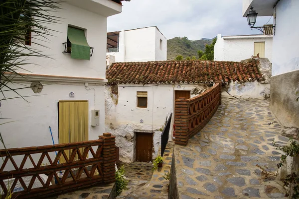 Cityscape na cidade branca Otivar em Andaluzia, Espanha — Fotografia de Stock