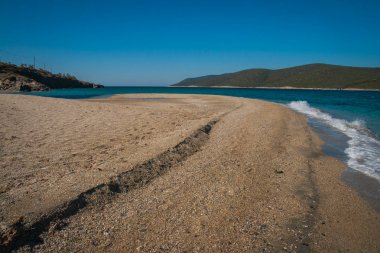 Evbia Adası Yunanistan'Altın beach