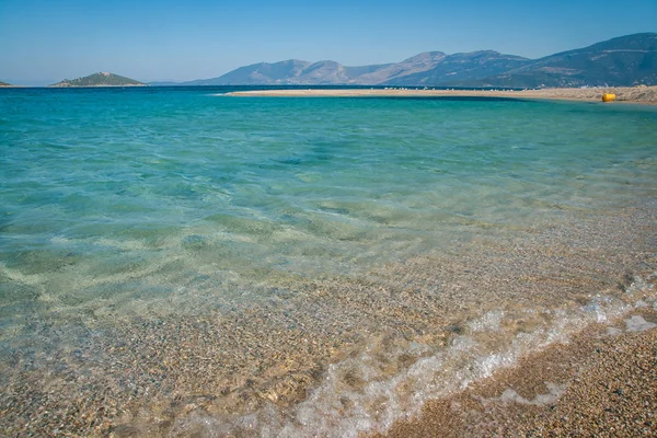 Evbia Adası Yunanistan'Altın beach