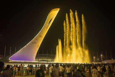 Sochi parkta şarkı Çeşme