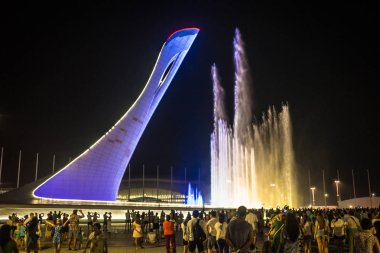 Sochi parkta şarkı Çeşme