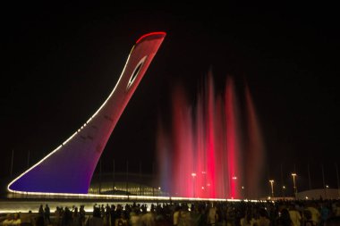 Sochi parkta şarkı Çeşme