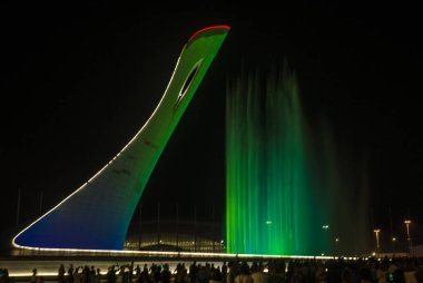 Sochi parkta şarkı Çeşme