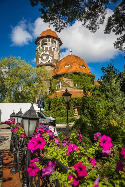 City landscape in Zelenogradsk, Kaliningrad region, Russia — Stock Photo, Image