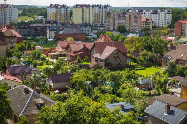 Město krajiny v Zelenogradsk, Kaliningradská oblast, Rusko — Stock fotografie